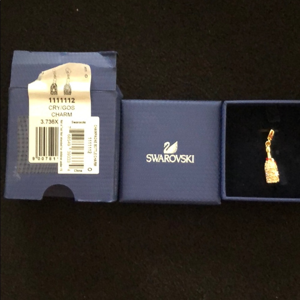 Swarovski crystals charm